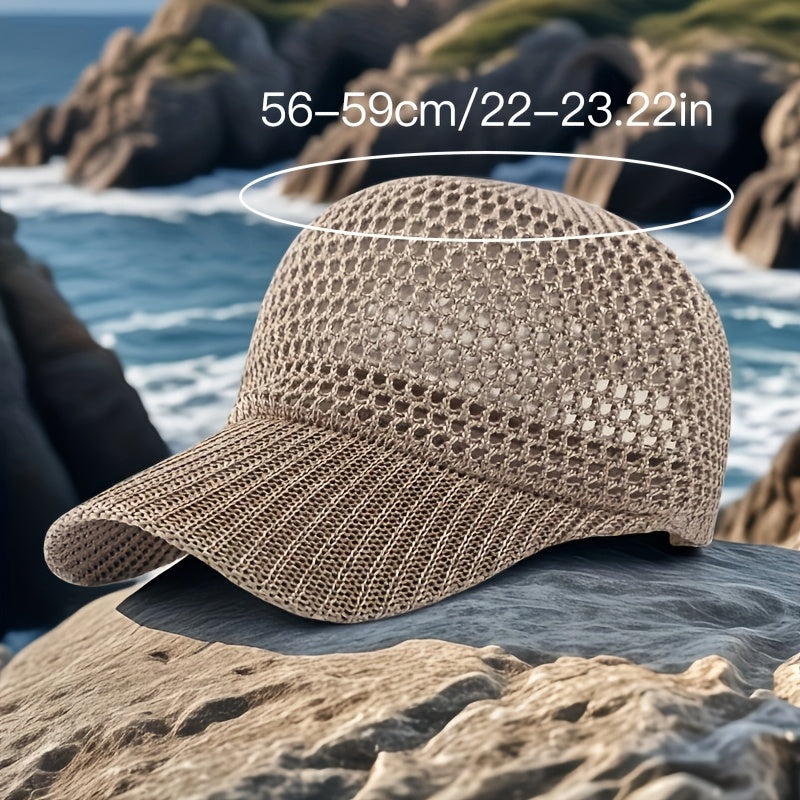 Unisex-Mesh-Baseballcap - Sonnenschutz - Atmungsaktiv