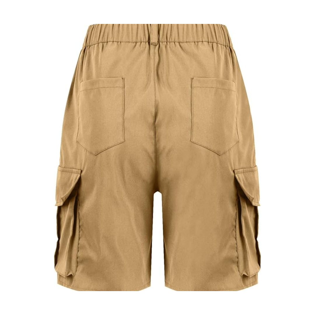 Damen Wandershorts – Multi-Pocket Cargo – Schnelltrocknend