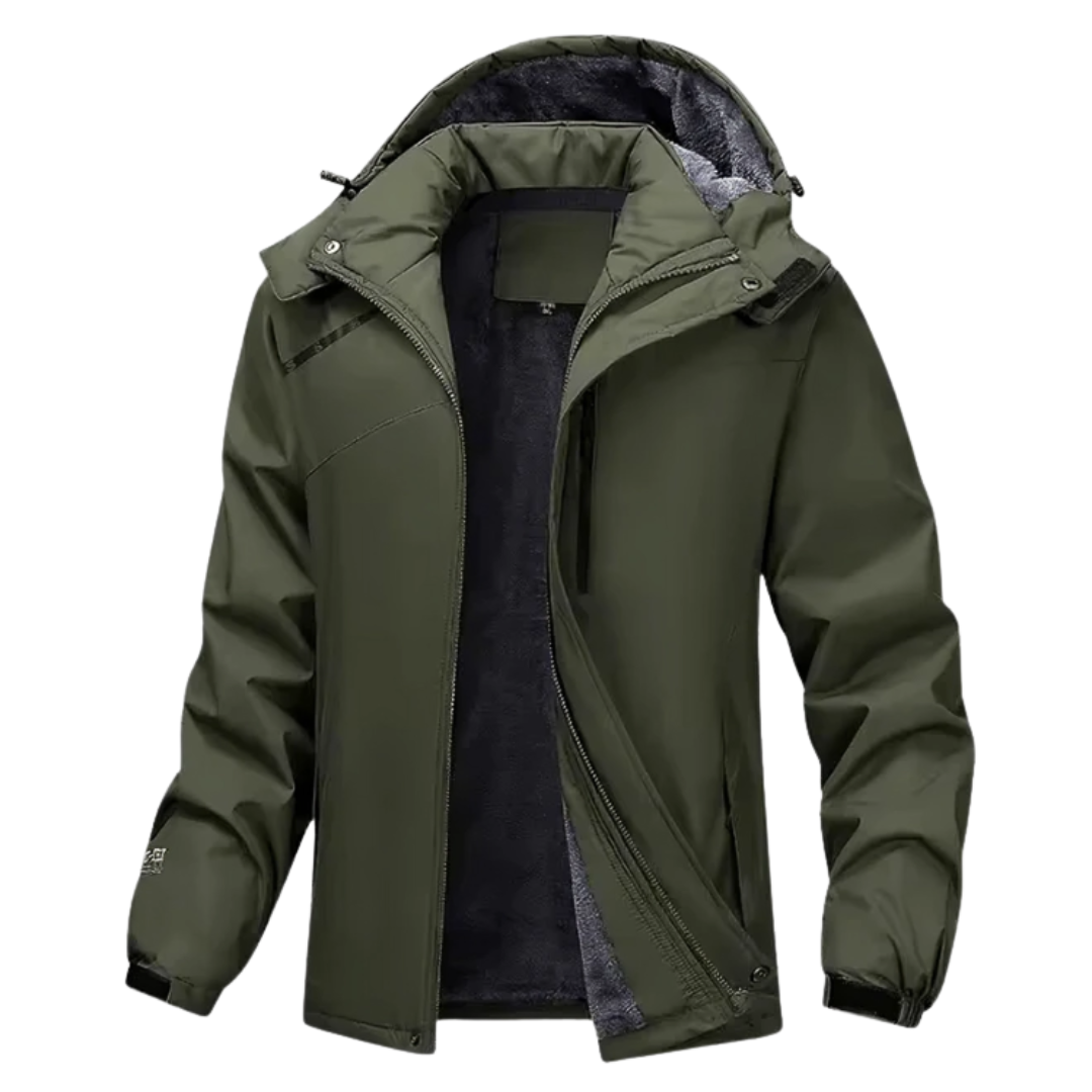 Winterjacke Herren Wasserdicht - Gefütterte Übergangsjacke, bis 7XL