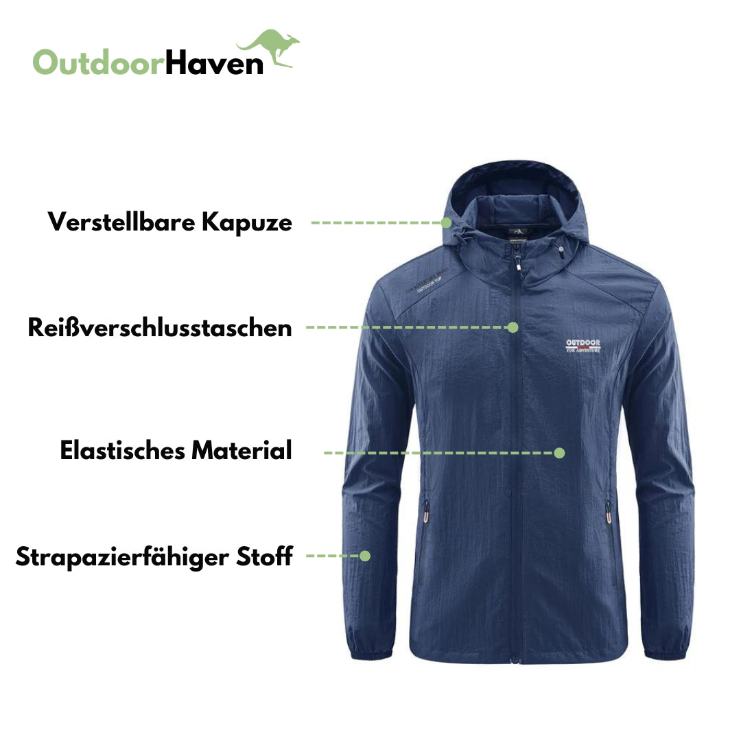 Sommerjacke – Outdoor – Winddicht – Wasserdicht