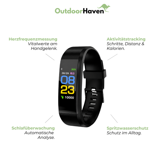 Senioren-Smartwatch – Herzfrequenz & Blutdruck immer im Blick