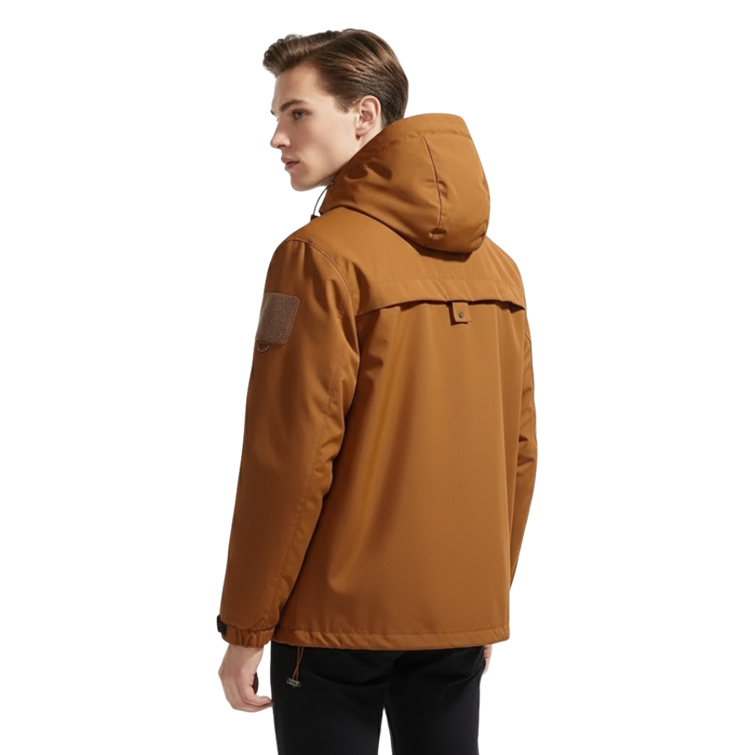 Windbreaker Unisex Wasserdicht - Übergangsjacke mit Kapuze, 5 Farben