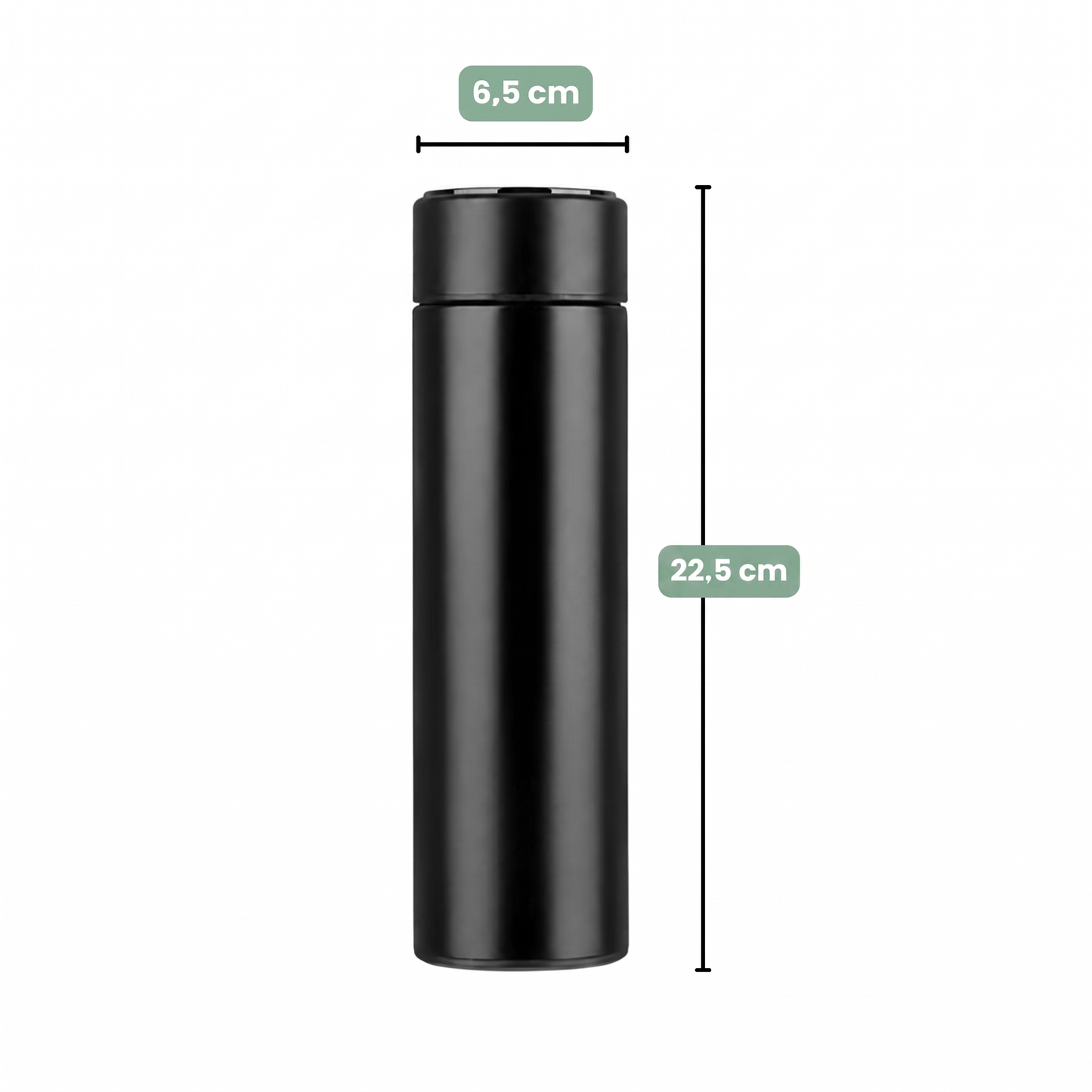 Thermosflasche – Thermosflasche 500 ml mit LED-Temperaturanzeige