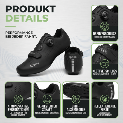fahrradschuhe - Infografik