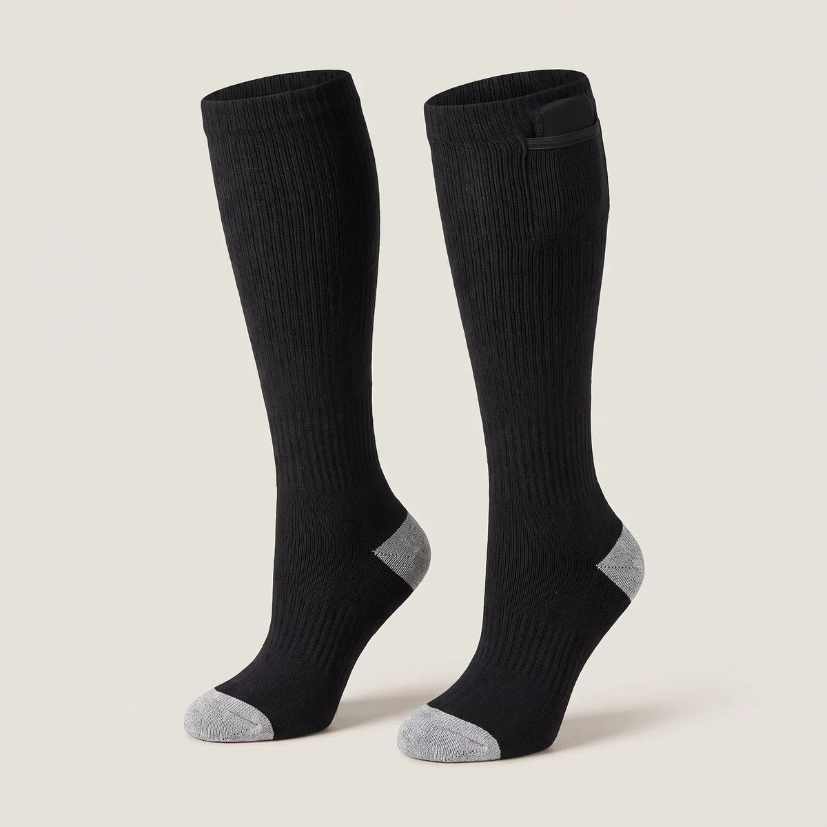 Beheizbare Socken – Schwarz