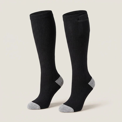 Beheizbare Socken – Schwarz