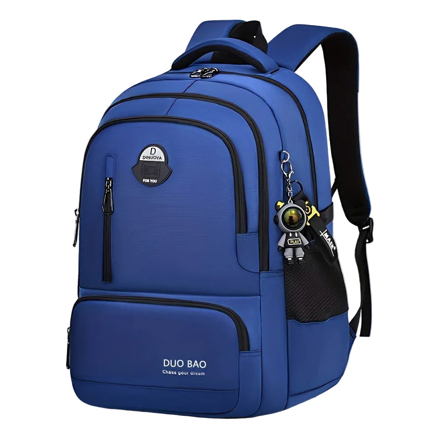 Schulrucksack unisex - 6 Fächer - leicht