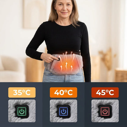 Heizgürtel mit 3 Temperaturstufen – 35 °C, 40 °C und 45 °C