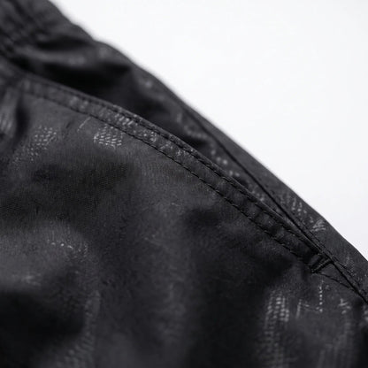 Leichte Regenüberhose aus beschichtetem Polyester mit Gummibund – Ansicht 4