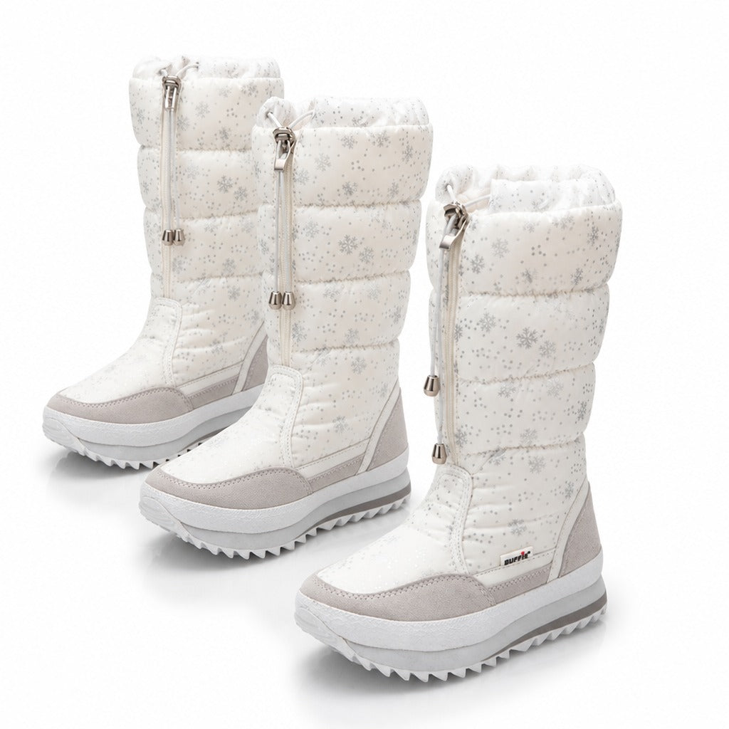 Winterstiefel Damen - Hohe Schneestiefel mit Plüschfutter - Leicht – 7