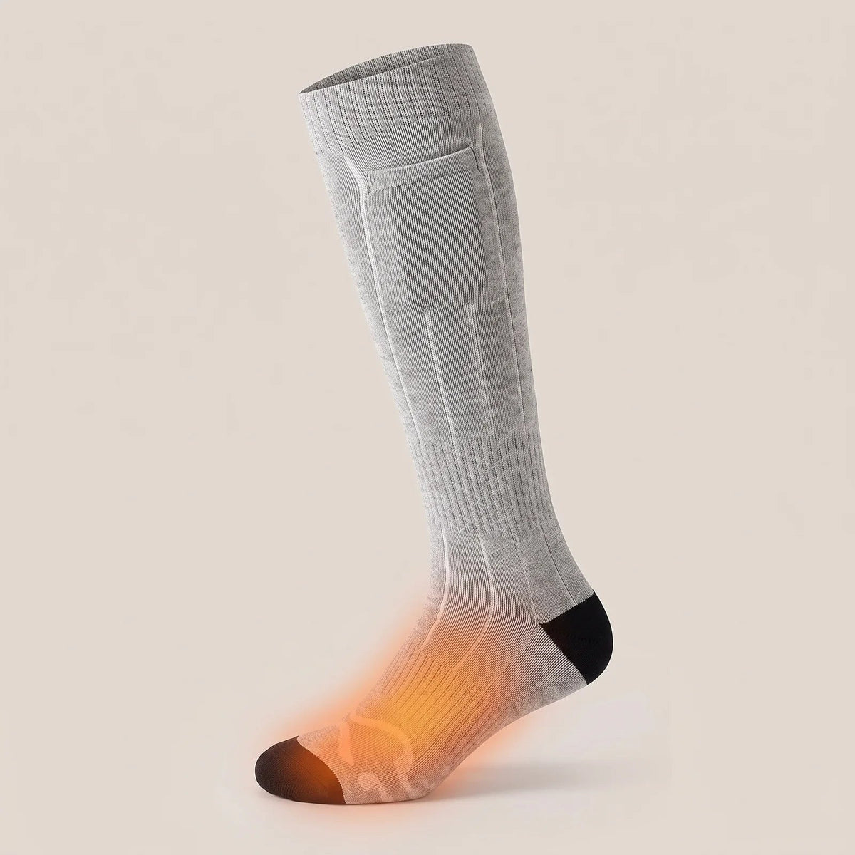 Beheizbare Socken – Heizzone im Vorfuß