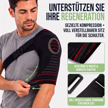 schulterbandage - Infografik