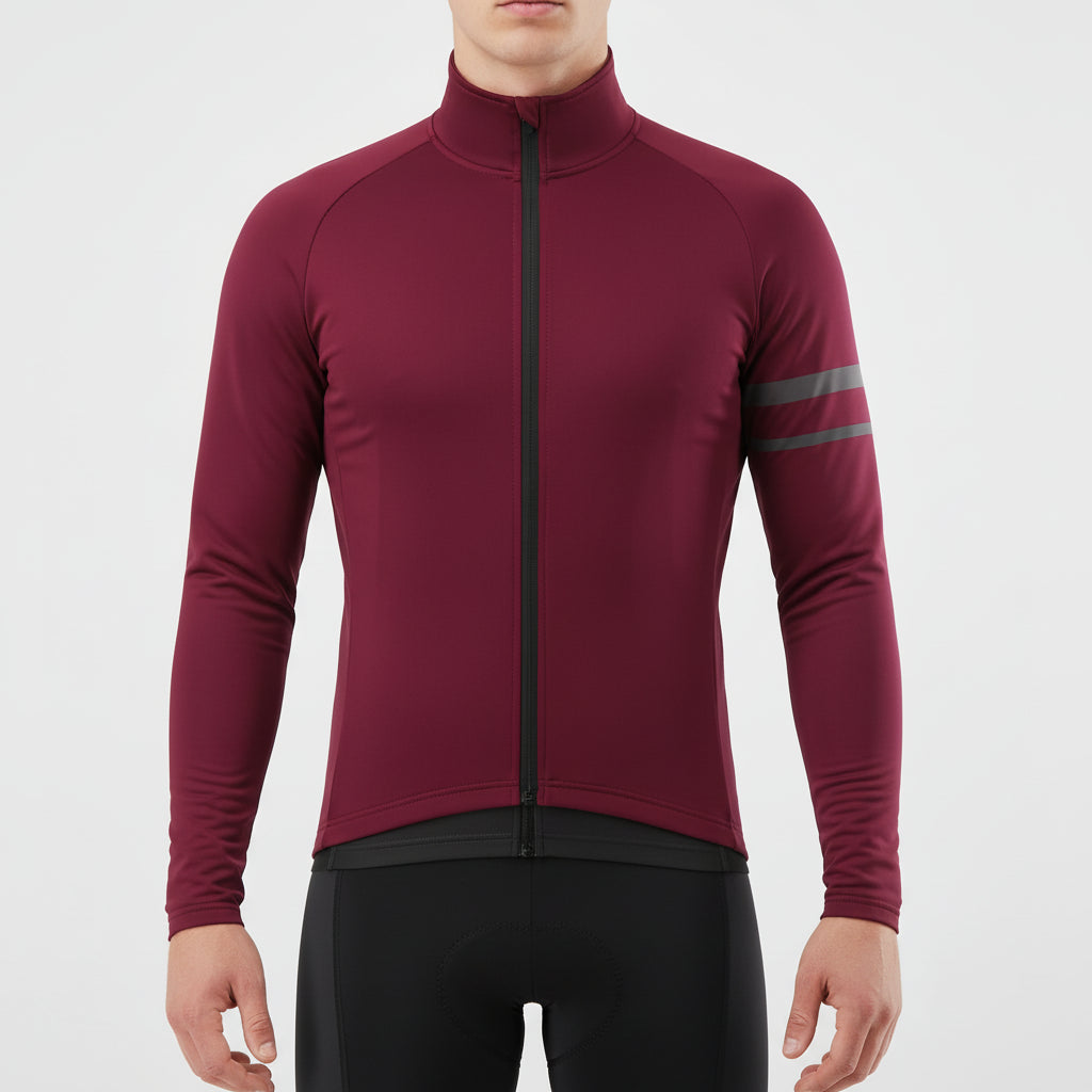 Fahrradjacke Herren Winter - Slim Fit - winddicht - wasserabweisend