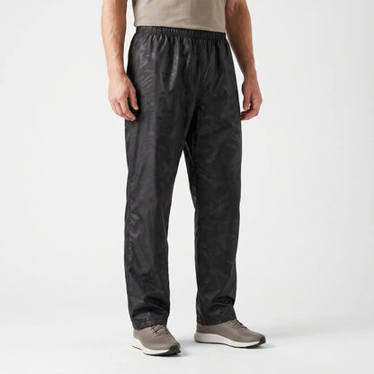 Leichte Regenüberhose aus beschichtetem Polyester mit Gummibund – Ansicht 2