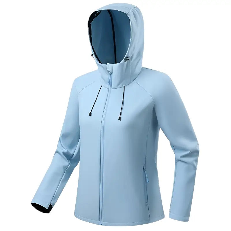 Softshelljacke Damen mit Kapuze - Wasserabweisend - Fleecefutter