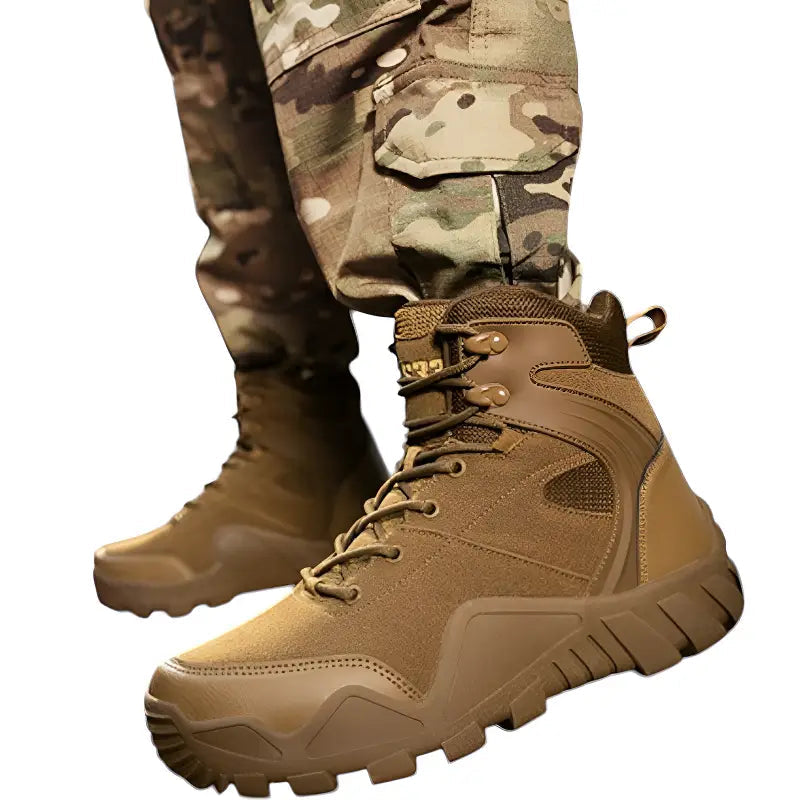 Militärstiefel Herren Leicht - Knöchelstütze - Grobstollenprofil