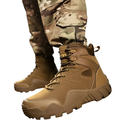 Militärstiefel Herren Leicht - Knöchelstütze - Grobstollenprofil