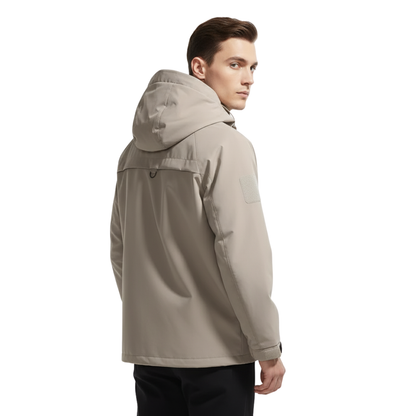 Windbreaker Unisex Wasserdicht - Übergangsjacke mit Kapuze, 5 Farben
