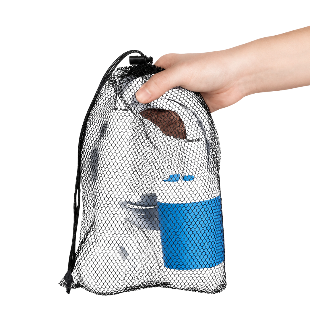 Tragbare Campingdusche mit 5000-mAh-Pumpe – Wiederaufladbar – Komplettset