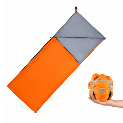 Umschlag-Schlafsack – Koppelbar zum Doppelschlafsack – 3 Jahreszeiten