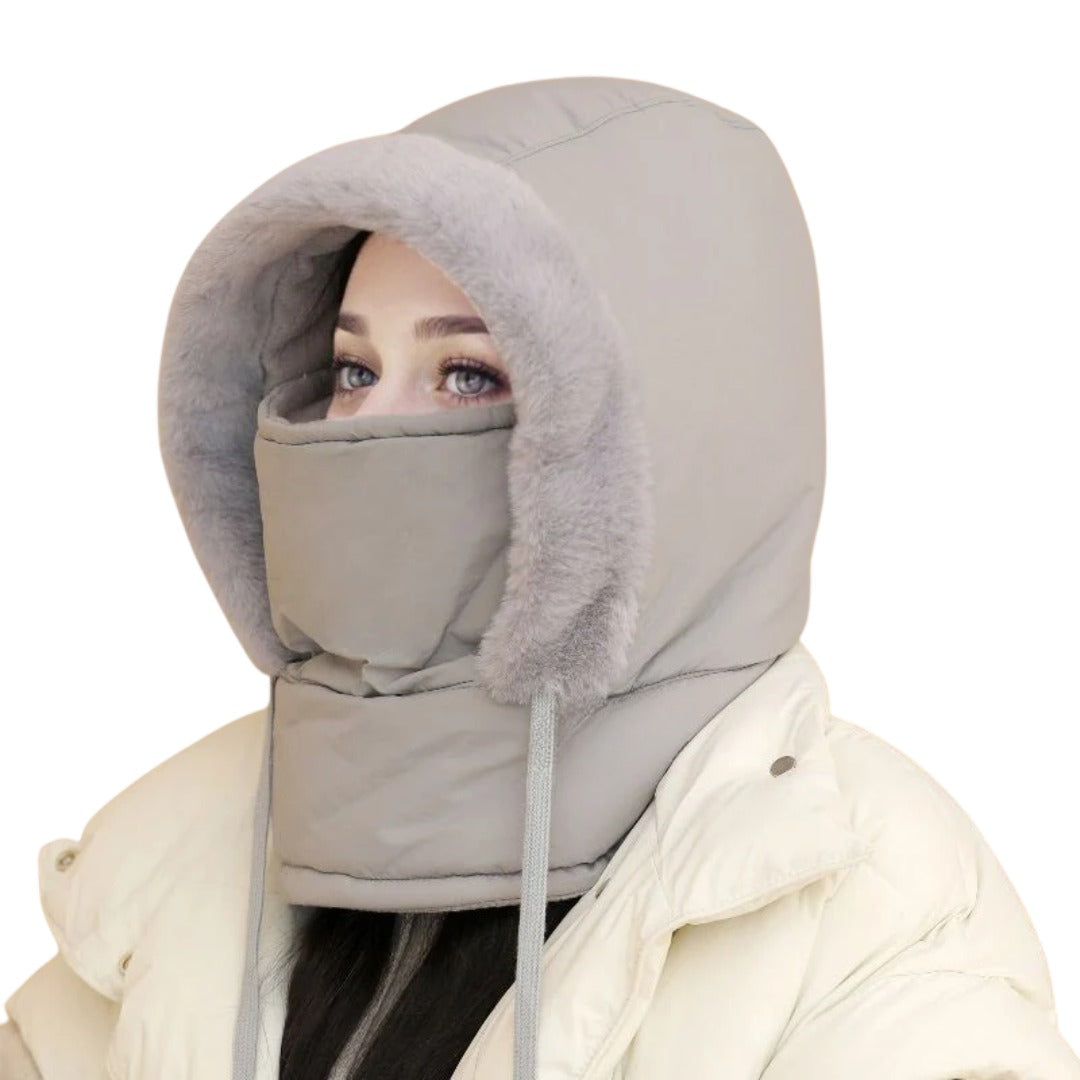 Sturmhaube Winter - Plüschfutter und Gesichtsschutz - Verstellbar – 14