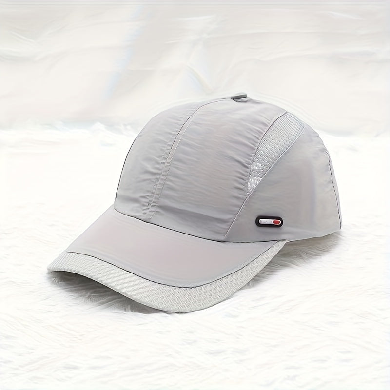 Dünne Herren-Baseballcap - Schnelltrocknend - Mesh-Panels