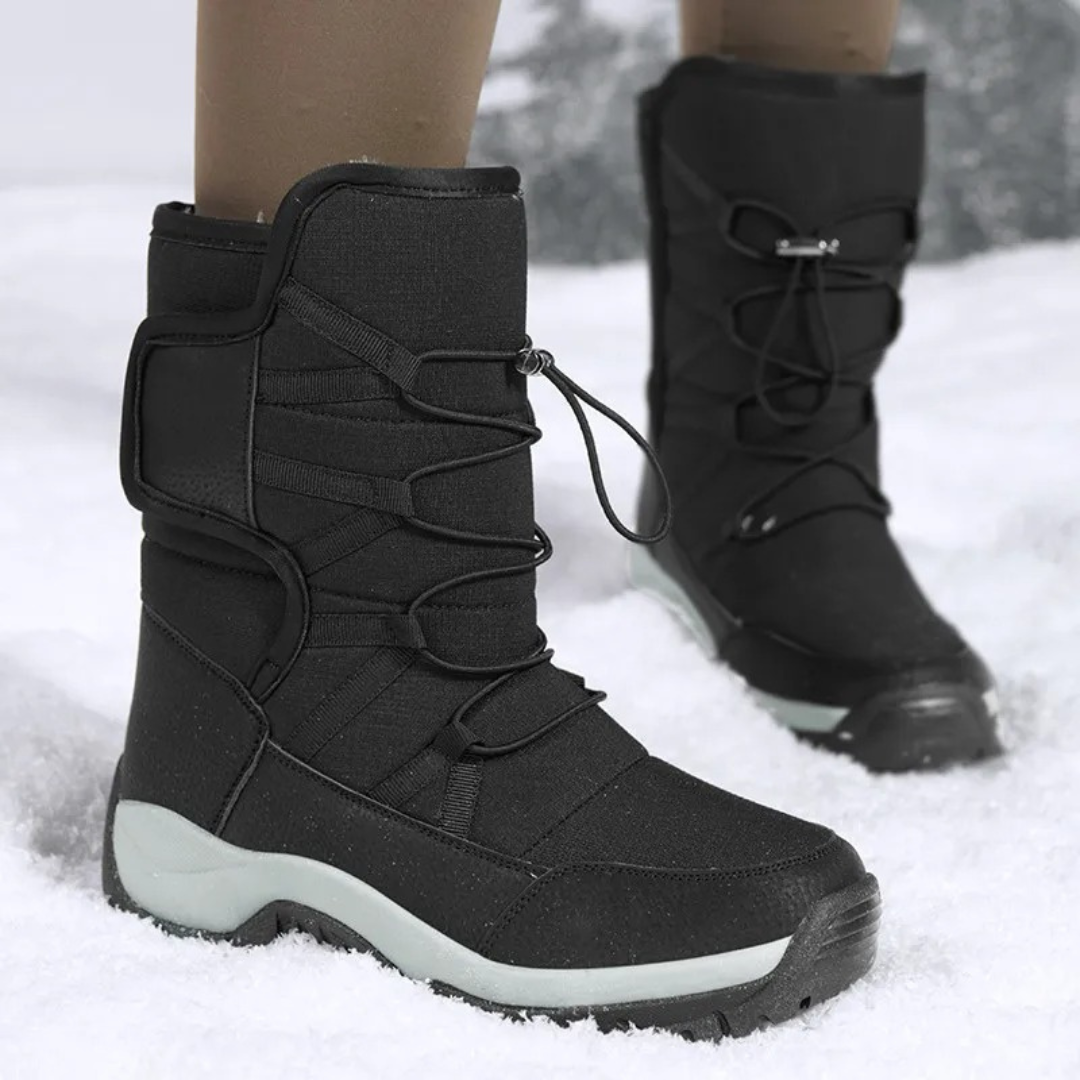 Winterstiefel Damen & Herren Wasserdicht Elastischer Einstieg