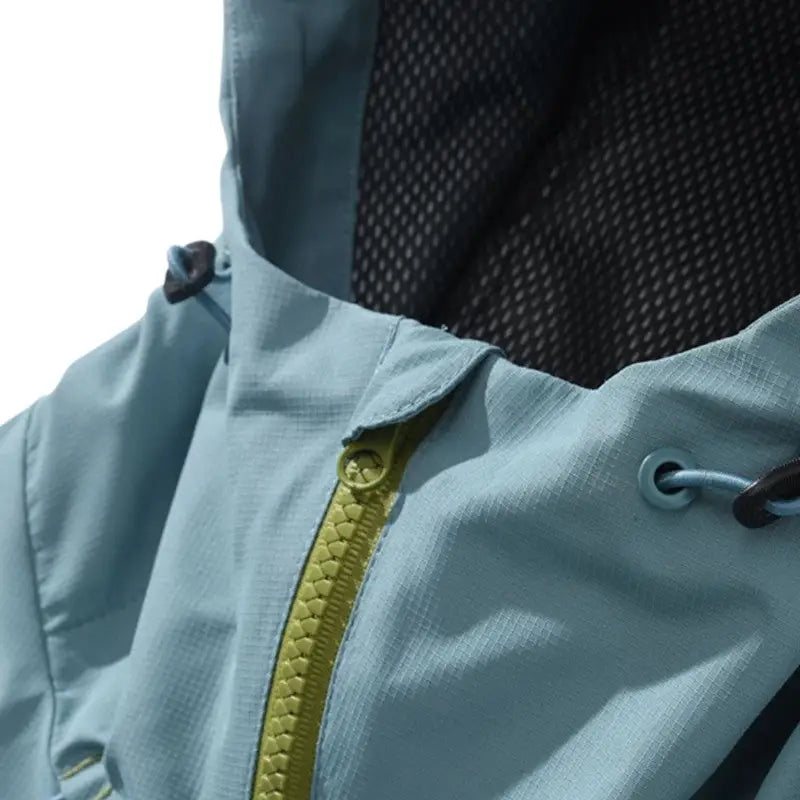 Regenjacke Damen mit Kapuze - Wasserabweisend - Netzfutter