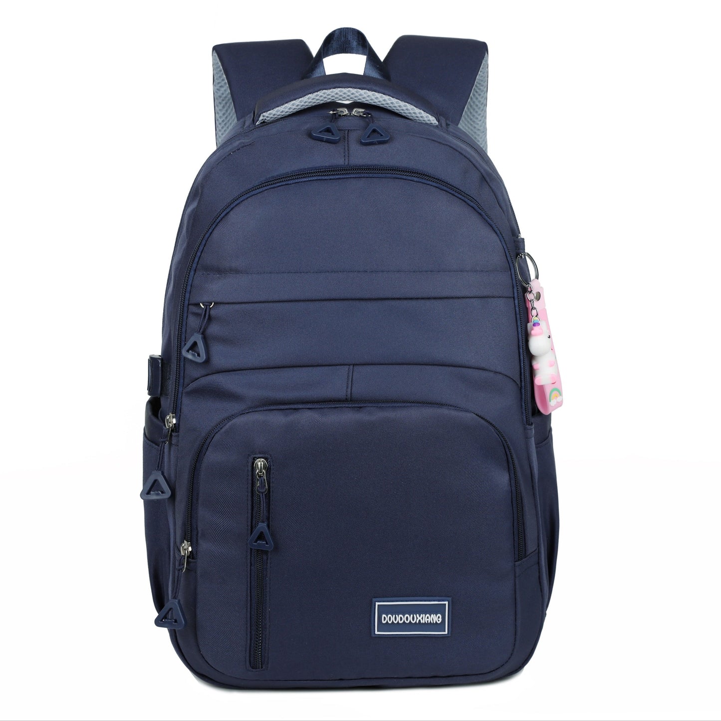Schulrucksack City - mit USB-Anschluss - Trolleyband