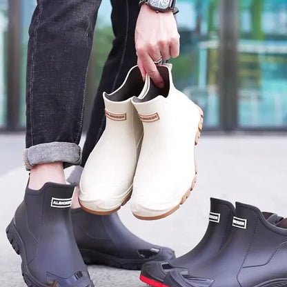 Gummistiefel Damen & Herren - Kurzschaft - Rutschfeste Chelsea Regenstiefel