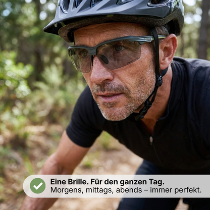 Fotochromatische Sonnenbrille – Sportbrille – UV400