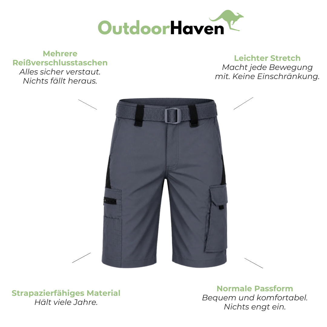 Herren Cargoshorts zum Wandern – Stretch Shorts