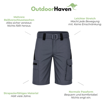 Herren Cargoshorts zum Wandern – Stretch Shorts