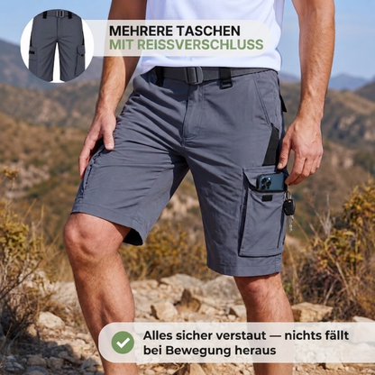 Herren Cargoshorts zum Wandern – Stretch Shorts