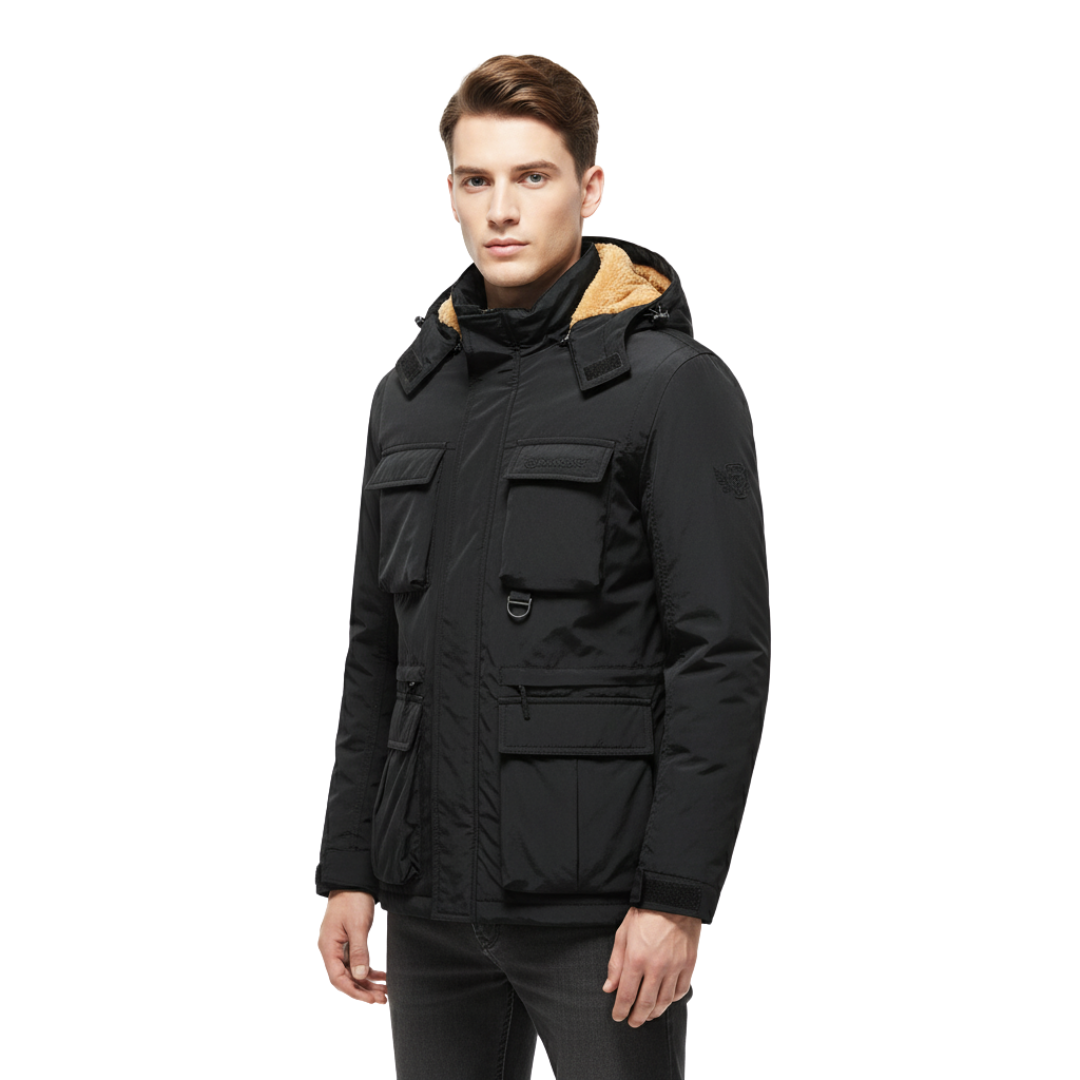 3-in-1 Jacke Herren - Wasserdicht - Abnehmbare Ärmel & Kapuze