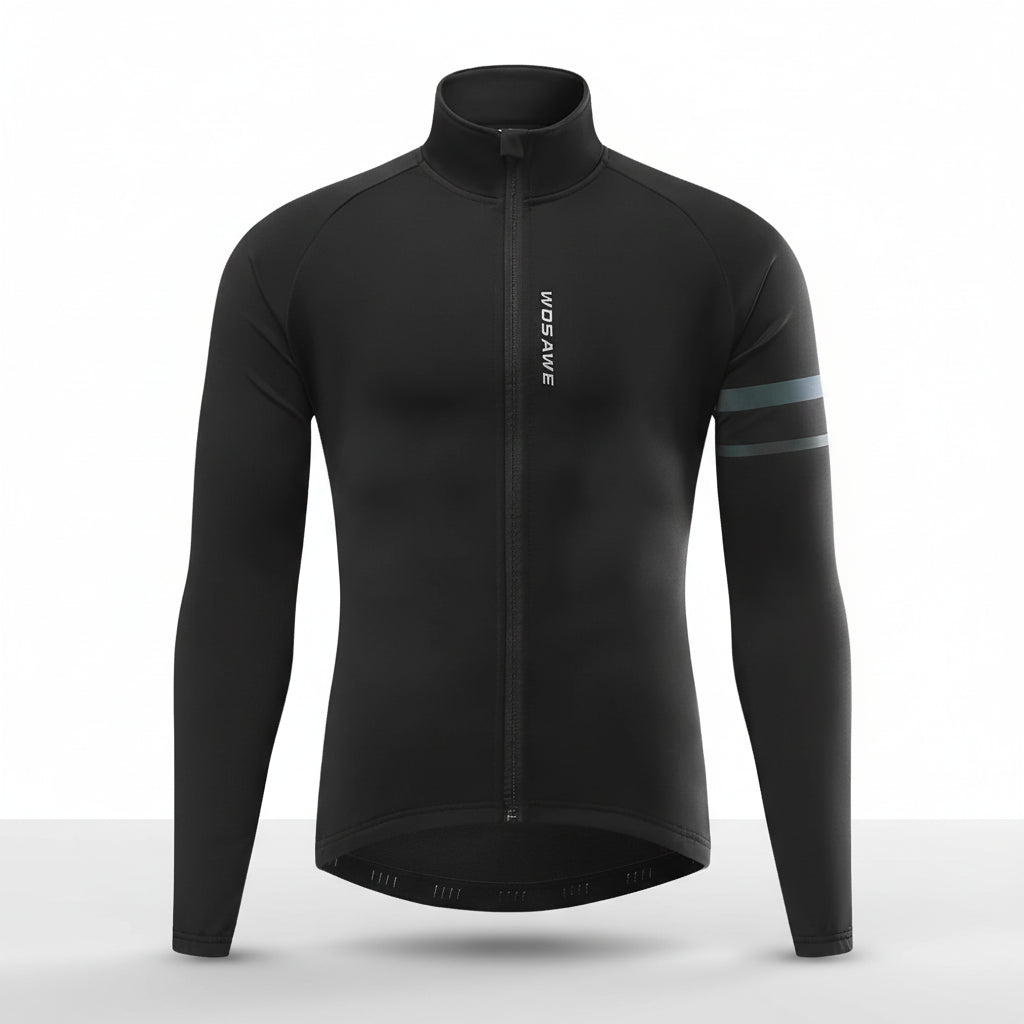 Fahrradjacke Herren Winter - Slim Fit - winddicht - wasserabweisend