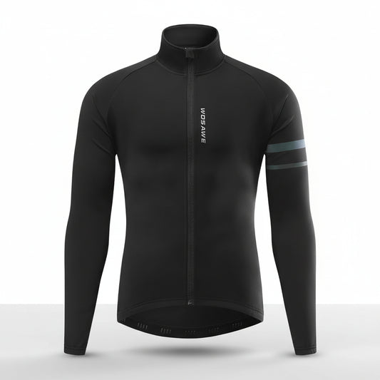 Fahrradjacke Herren Winter - Slim Fit - winddicht - wasserabweisend