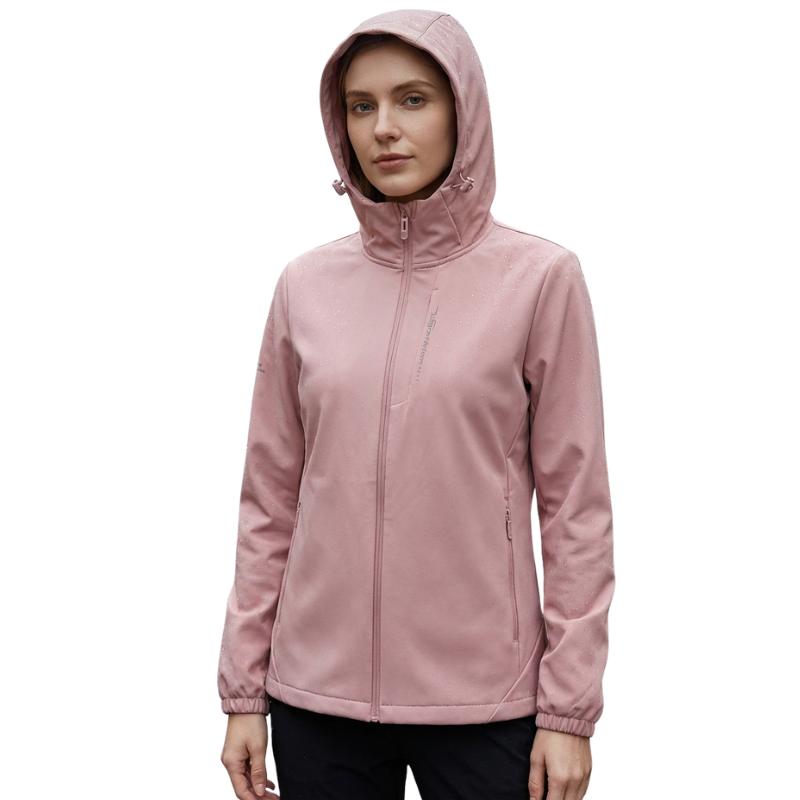 Übergangsjacke Damen Softshell - Fleecefutter - Winddicht