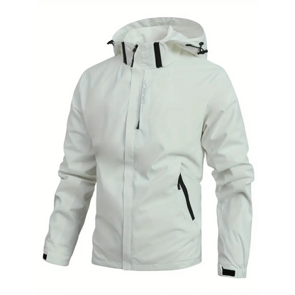 Übergangsjacke Herren Wasserdicht - Regenjacke mit Kapuze