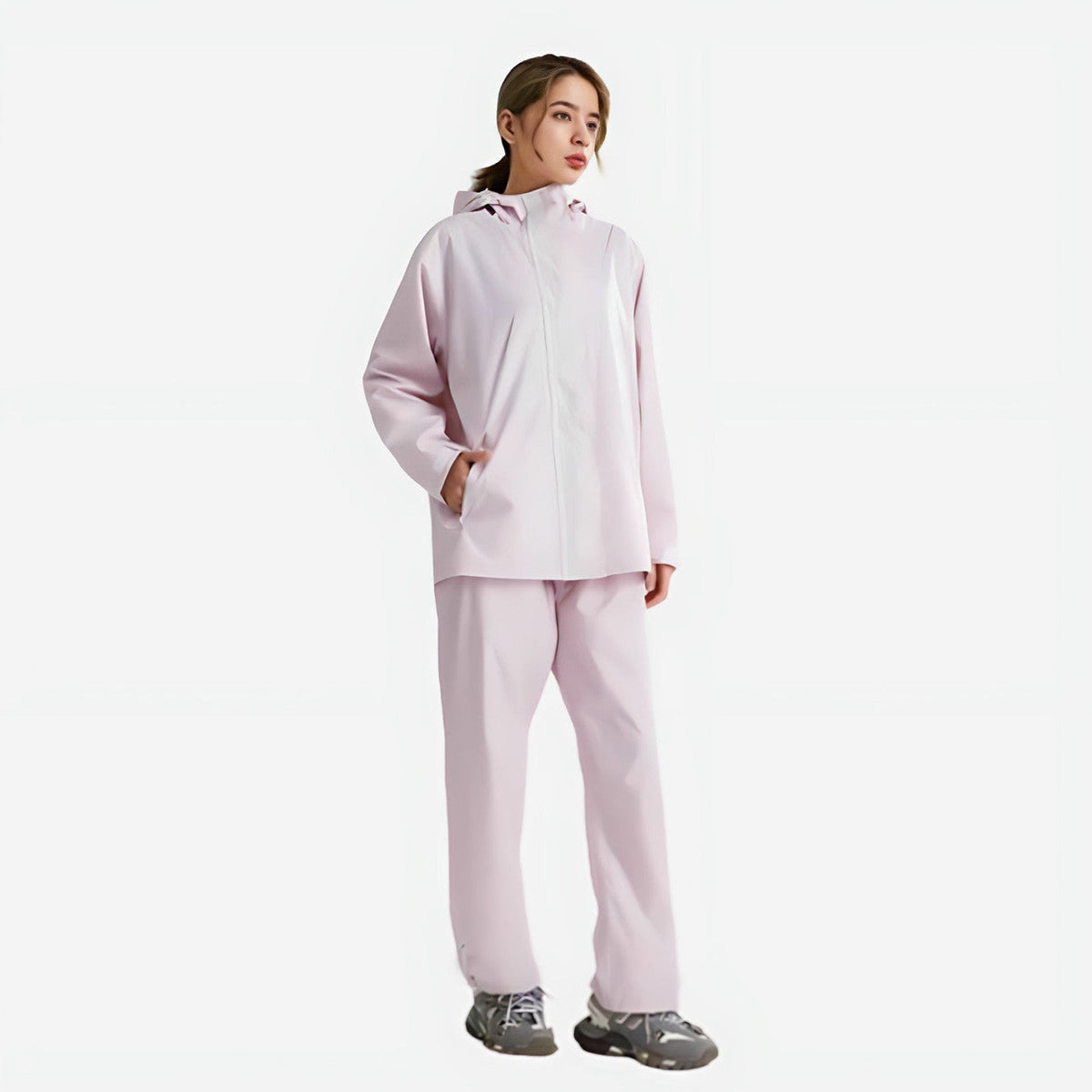Regenanzug Damen - Jacke und Hose im Set - Wasserdicht
