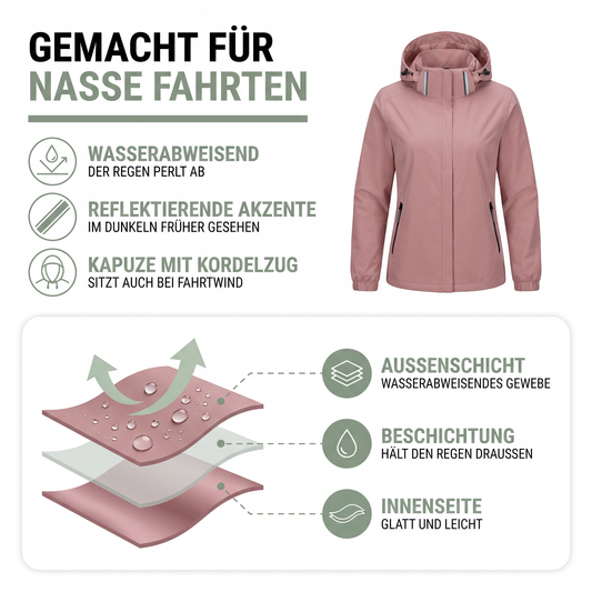 Nordspur | Aerava Fahrradjacke mit hoher Sichtbarkeit