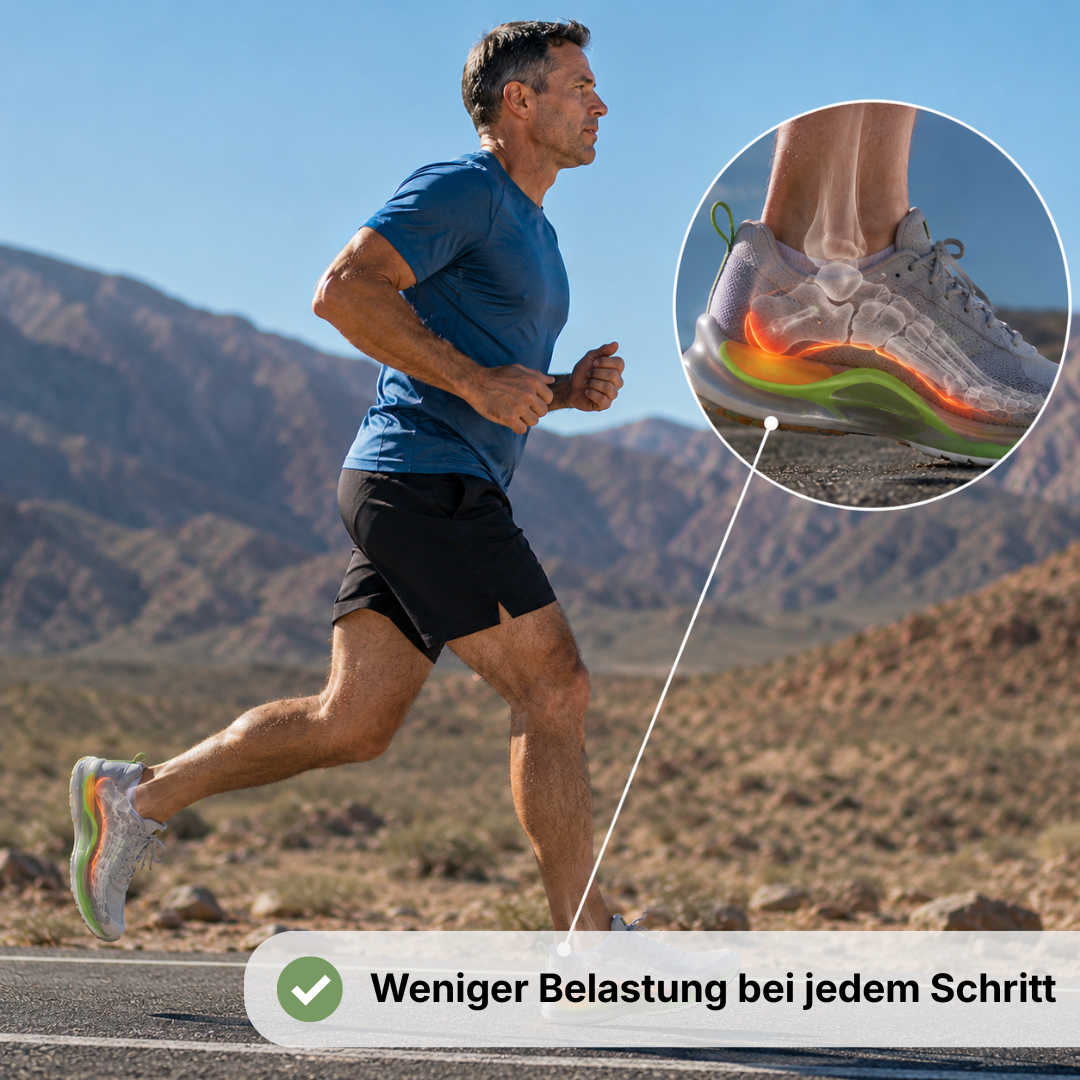 Orthopädische Einlegesohlen – Fußgewölbe-Unterstützung – Optimale Dämpfung