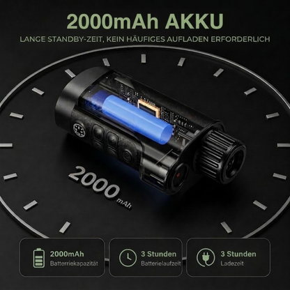 Nachtsichtgerät mit 10-fach Zoom – USB-Aufladbar, Infrarot & Mit Kompass