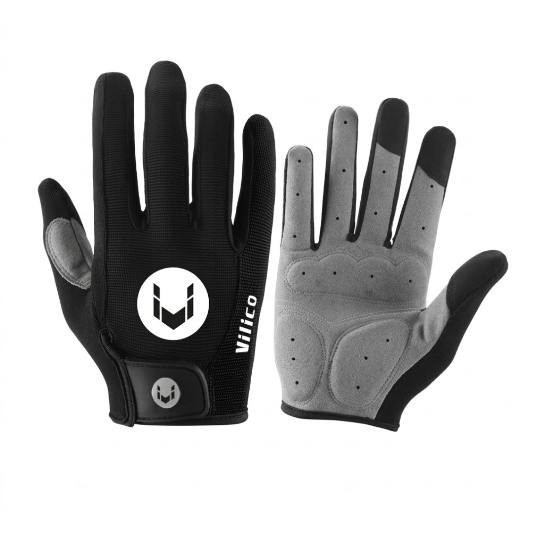 Fahrradhandschuhe – Touchscreen-Finger – Rutschfest