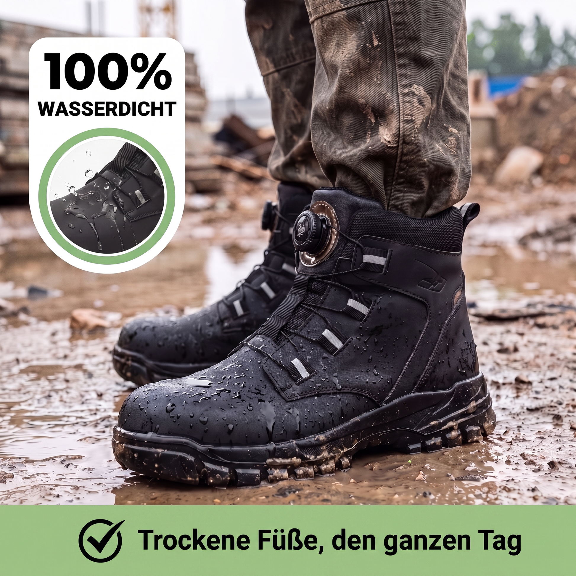 arbeitsstiefel herren - Infografik