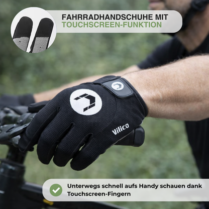 Fahrradhandschuhe – Touchscreen-Finger – Rutschfest