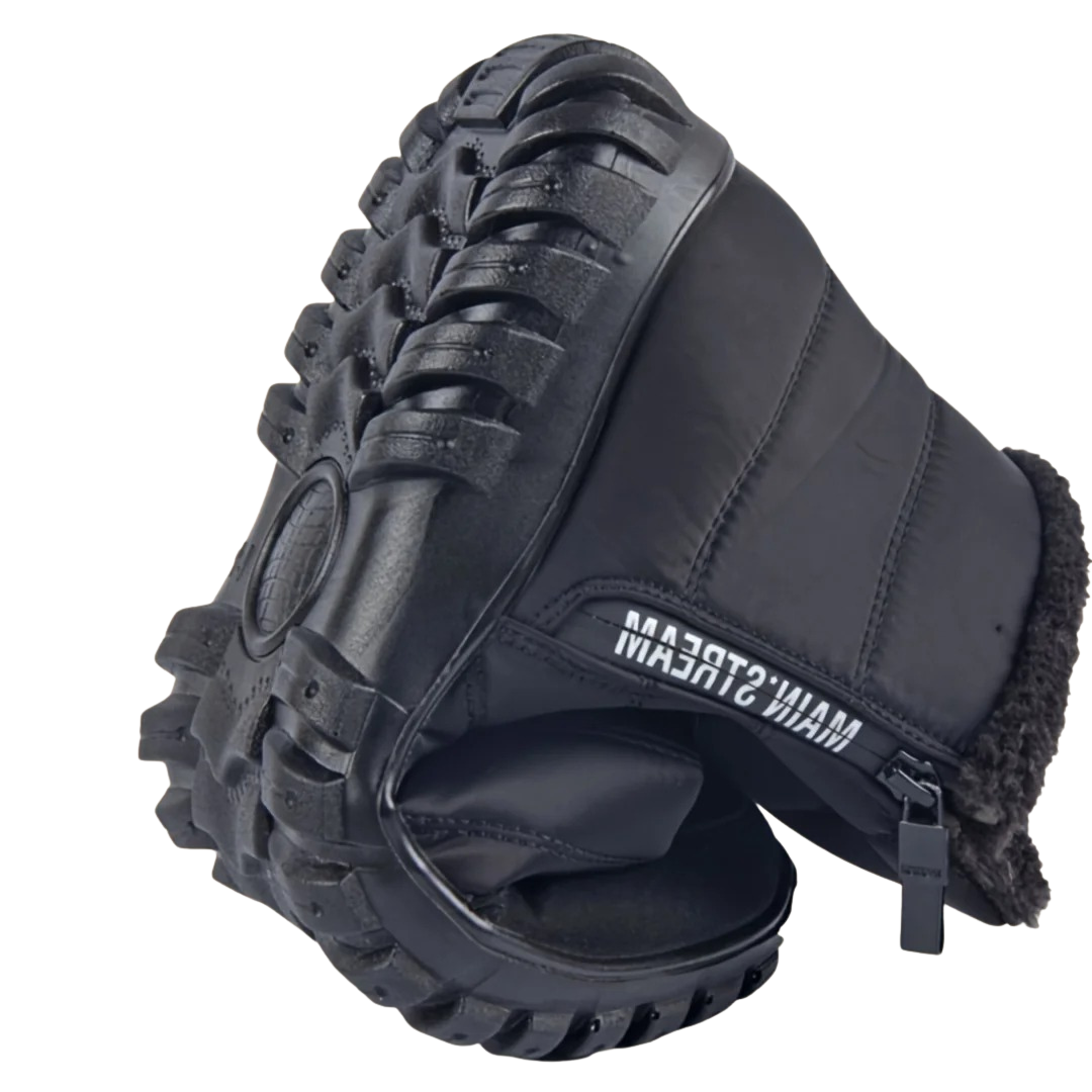 Winterstiefel Herren Wasserdicht mit seitlichem Reißverschluss