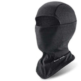 Grau meliert, Fleece, ohne Brillenschlitz