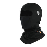 Schwarz, Fleece, Mesh-Mund & Brillenschlitz