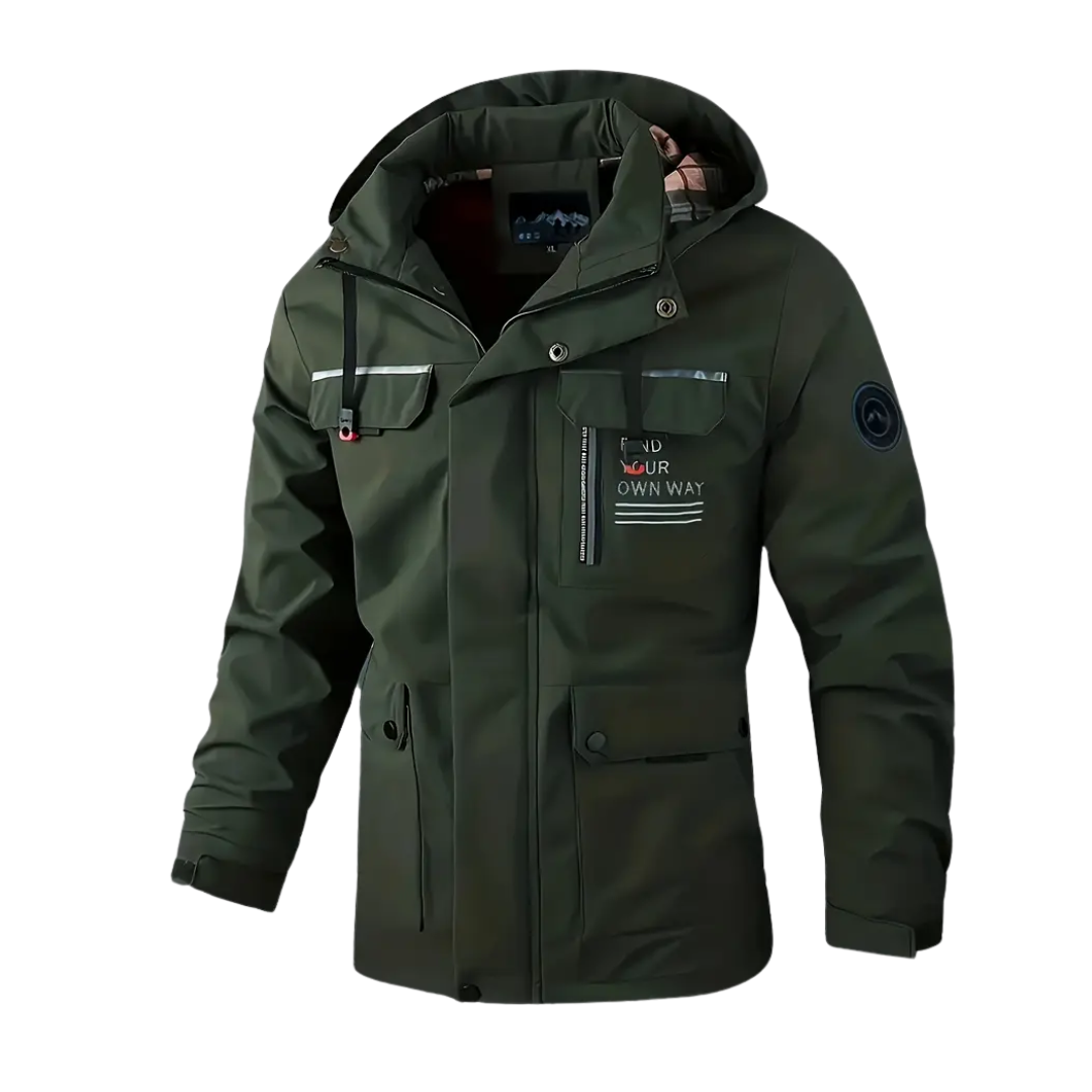 Herren Softshell Outdoorjacke – Winddicht & Wasserdicht